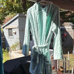 Joe Boxer Light Green Hooded Robe